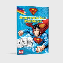 DC Superman: Superstarker Malblock