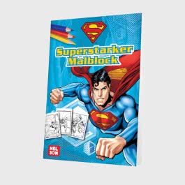 DC Superman: Superstarker Malblock