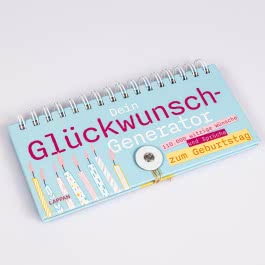 Dein Glückwunsch-Generator zum Geburtstag
