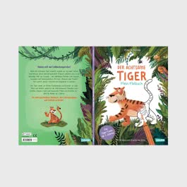 Der achtsame Tiger: Mein Malbuch 