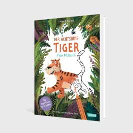 Der achtsame Tiger: Mein Malbuch 