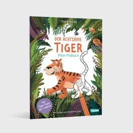 Der achtsame Tiger: Mein Malbuch 