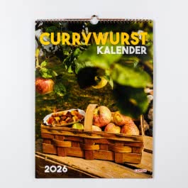 Der Currywurst-Kalender 2026