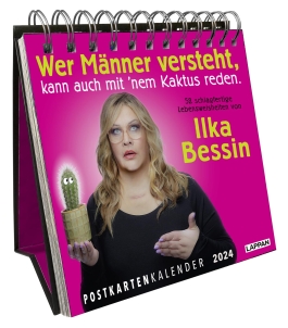 Der Ilka Bessin-Postkartenkalender 2024 - 52 schlagfertige Lebensweisheiten für das ganze Jahr