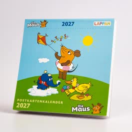 Der Kalender mit der Maus - Postkartenkalender 2027