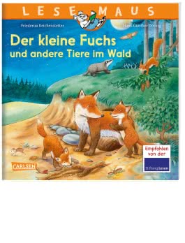 LESEMAUS 181: Der kleine Fuchs und andere Tiere im Wald