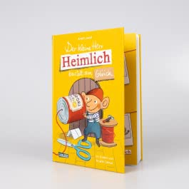 Der kleine Herr Heimlich bastelt am Glück