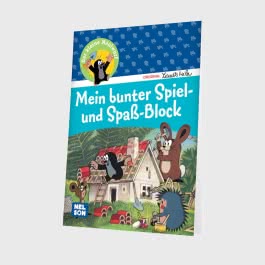 Der kleine Maulwurf: Mein bunter Spiel- und Spaß-Block