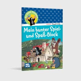 Der kleine Maulwurf: Mein bunter Spiel- und Spaß-Block