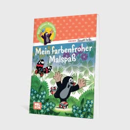 Der kleine Maulwurf: Mein farbenfroher Malspaß