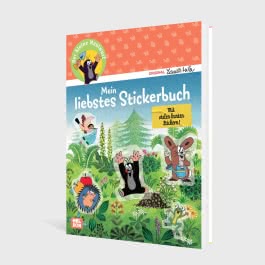 Der kleine Maulwurf: Mein liebstes Stickerbuch