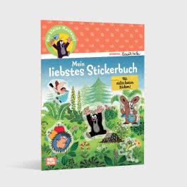 Der kleine Maulwurf: Mein liebstes Stickerbuch