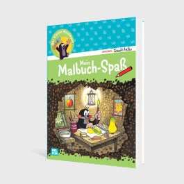 Der kleine Maulwurf: Mein Malbuch-Spaß
