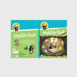 Der kleine Maulwurf: Mein Malbuch-Spaß