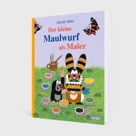 Der kleine Maulwurf als Maler