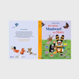 Der kleine Maulwurf als Maler