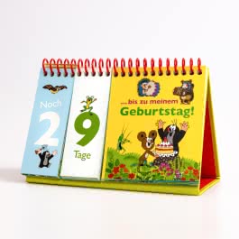 Der kleine Maulwurf Countdown für die Kita
