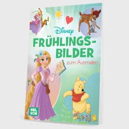 Disney Kreative Beschäftigung: Frühlingsbilder zum Ausmalen