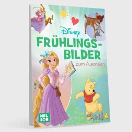 Disney Kreative Beschäftigung: Frühlingsbilder zum Ausmalen
