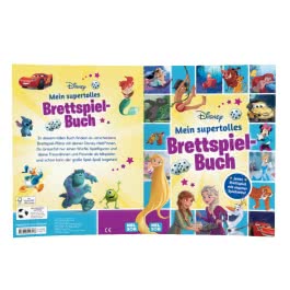 Disney Kreative Beschäftigung: Mein supertolles Brettspiel-Buch