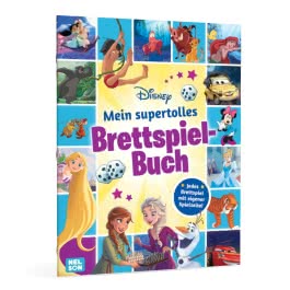 Disney Kreative Beschäftigung: Mein supertolles Brettspiel-Buch