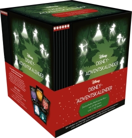 Disney Adventskalender 2023 - zauberhafte Weihnachts-Box mit 24 Büchern und 1.152 Seiten