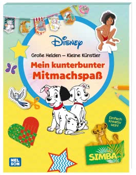 Disney Klassiker: Große Helden - Kleine Künstler: Mein bunter Mitmachspaß