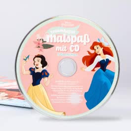 Disney Prinzessin: Traumhafter Malspaß mit CD