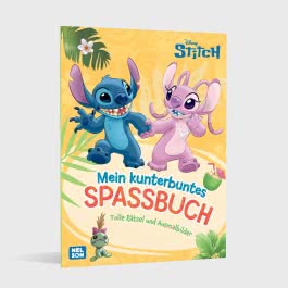 Disney Kreative Beschäftigung: Disney Stitch: Mein kunterbuntes Spaßbuch