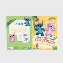 Disney Kreative Beschäftigung: Disney Stitch: Mein kunterbuntes Spaßbuch