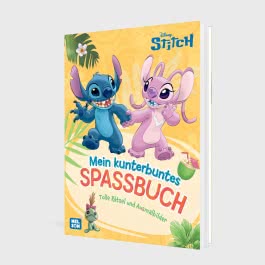 Disney Kreative Beschäftigung: Disney Stitch: Mein kunterbuntes Spaßbuch