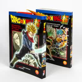 Dragon Ball Super Bände 1-5 im Sammelschuber mit Extra