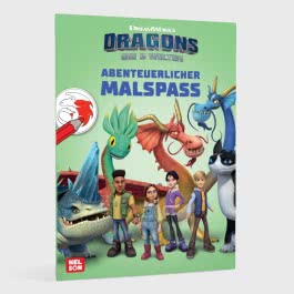 Dragons - Die neun Welten: Abenteuerlicher Malspaß