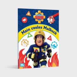 Feuerwehrmann Sam: Mein cooles Malbuch