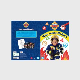 Feuerwehrmann Sam: Mein cooles Malbuch