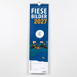 Fiese Bilder Streifenkalender 2027: Monatskalender für die Wand