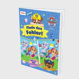 PAW Patrol Kindergartenheft: Finde den Fehler!