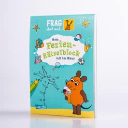 Frag doch mal ... die Maus: Mein Ferien-Rätselblock mit der Maus 