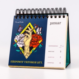Frida Kahlo Postkartenkalender 2026