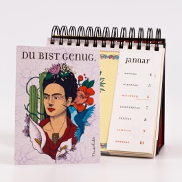 Frida Kahlo Postkartenkalender 2027 - I paint my own reality
