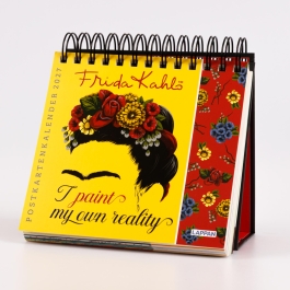 Frida Kahlo Postkartenkalender 2027 - I paint my own reality