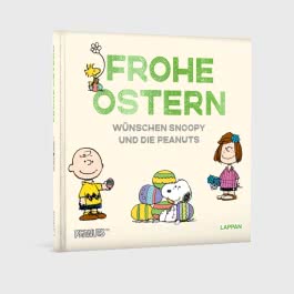 Peanuts Geschenkbuch: Frohe Ostern wünschen Snoopy und die Peanuts!