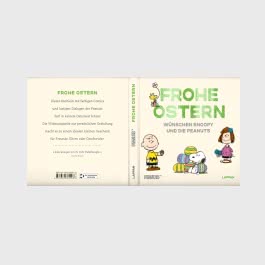 Peanuts Geschenkbuch: Frohe Ostern wünschen Snoopy und die Peanuts!