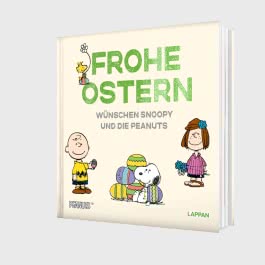 Peanuts Geschenkbuch: Frohe Ostern wünschen Snoopy und die Peanuts!