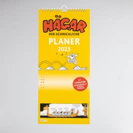 Hägar der Schreckliche – Planer 2023: Monatskalender für die Wand
