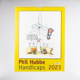 Handicaps 2023: Monatskalender für die Wand