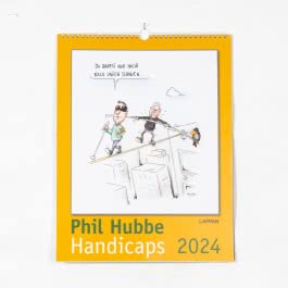 Handicaps 2024: Monatskalender für die Wand