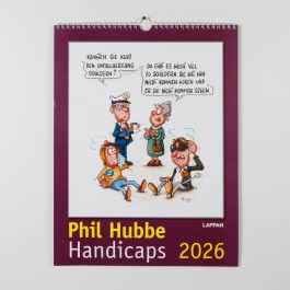 Handicaps 2026: Monatskalender für die Wand