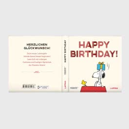 Peanuts Geschenkbuch: Happy Birthday!