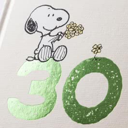 Peanuts Geschenkbuch: Happy Birthday zum 30. Geburtstag